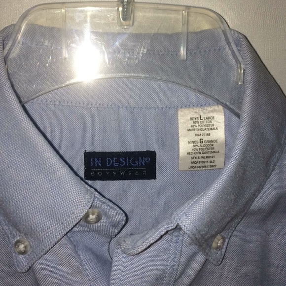 Blue Oxford Shirt - Picture 2 of 3